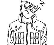 Coloriage L'adolescent Hatake Kakashi