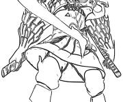 Coloriage Le Susanoo parfait de Kakashi