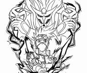 Coloriage Le Susanoo parfait de Kakashi pour adulte