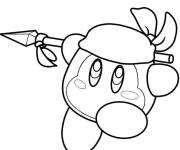 Coloriage Bandana Waddle Dee pour enfant