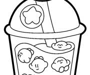 Coloriage Boisson de Kirby
