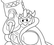 Coloriage Fuzzy, l'ennemi de Kirby