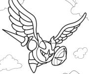 Coloriage Kirby Galacta cavalier