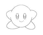 Coloriage et dessins gratuit Kirby gar&ccedil;on mignon à imprimer