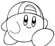 Coloriage Kirby jeune gonflable