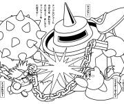 Coloriage La guerre de Kirby