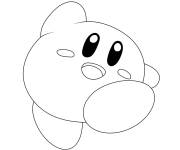 Coloriage La joie de Kirby