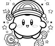 Coloriage Mandala kirby