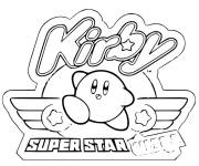 Coloriage Super Star Kirby