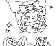 Coloriage Cool Kuromi