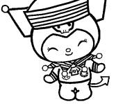 Coloriage et dessins gratuit Kuromi Gappy à imprimer