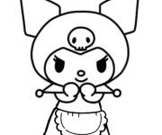 Coloriage Kuromi pour les filles