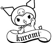 Coloriage et dessins gratuit Kuromi Sanrio agr&eacute;able à imprimer