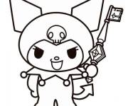 Coloriage Lapin Kuromi