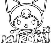 Coloriage et dessins gratuit Sanrio Kuromi de l'anime à imprimer
