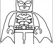 Coloriage Légo Batman Facile