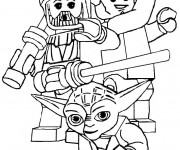 Coloriage et dessins gratuit Légo Nexo Knights à imprimer