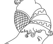 Coloriage Ancient Coiffure de Rome