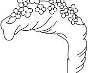 Coloriage Coiffe d'une dame romaine