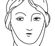 Coloriage Coiffe des femmes romaines