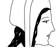 Coloriage Coiffe romaine