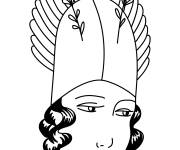 Coloriage Coiffure d'une femme de Rome