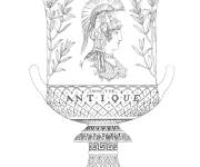 Coloriage Esquisses de Rome l'antique