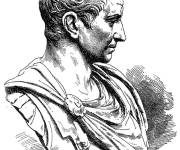 Coloriage Gaius Jules C&eacute;sar