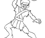 Coloriage et dessins gratuit Jeune gladiateur romain à imprimer