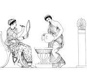 Coloriage L'art de Rome antique