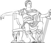 Coloriage L'empereur Constantin Ier