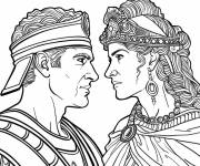 Coloriage Livia Drusilla de Rome