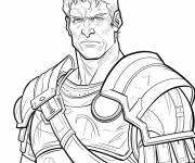 Coloriage Trajan f&eacute;roce