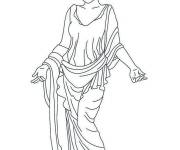Coloriage V&eacute;nus de Rome antique