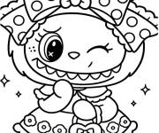 Coloriage Belle Labubu pour fille