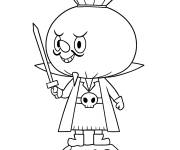 Coloriage Bonhomme de neige de Labubu