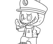 Coloriage Capitaine Labubu