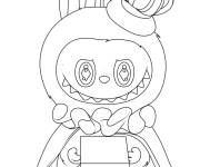 Coloriage Dr&ocirc;le de Labubu jouet 