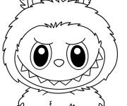 Coloriage Labubu avec de grandes oreilles
