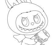 Coloriage Labubu Coca Cola