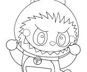 Coloriage Labubu d'anime