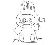 Coloriage et dessins gratuit Labubu Duoduo à imprimer
