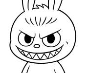 Coloriage Labubu mal&eacute;fique
