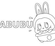 Coloriage Labubu mignon