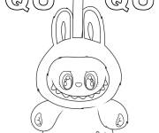 Coloriage Labubu QuQu