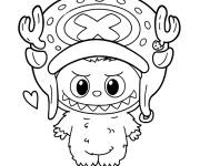 Coloriage Labubu Tony Tony