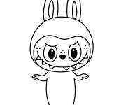 Coloriage Le chef Zimomo de Labubu