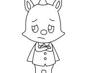 Coloriage Le cousin de Tycoco Vos de Labubu
