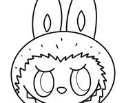 Coloriage Masque Labubu