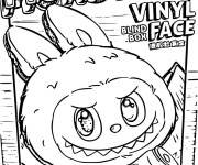 Coloriage Monstre Labubu Coca Cola